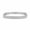 Square edge 925 sterling silver bangle
