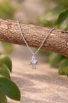 Little love bot 925 sterling silver necklace