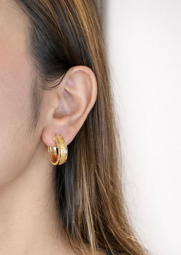 Greek pattern hoops