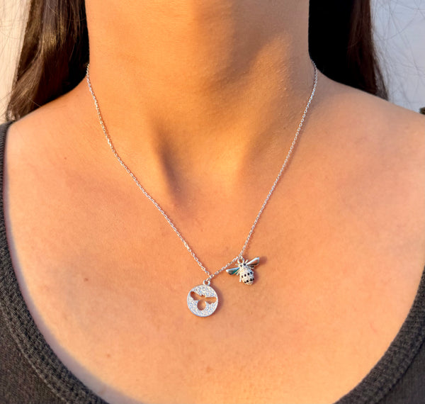 Be My Bee 925 Sterling Silver Necklace