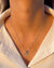Kiss charm 925 sterling silver necklace