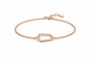 Hexa charm bracelet