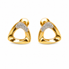 Open triangle studs