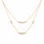 Pearl layered necklace