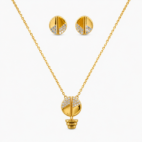 Radiant Sphere Pendant Set