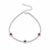 Ruby Radiance Tennis Bracelet- 925 sterling silver