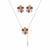 Sienna Bloom Lariat Set- 925 sterling silver