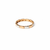 Dual tone band ring