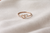 Dual heart charm ring