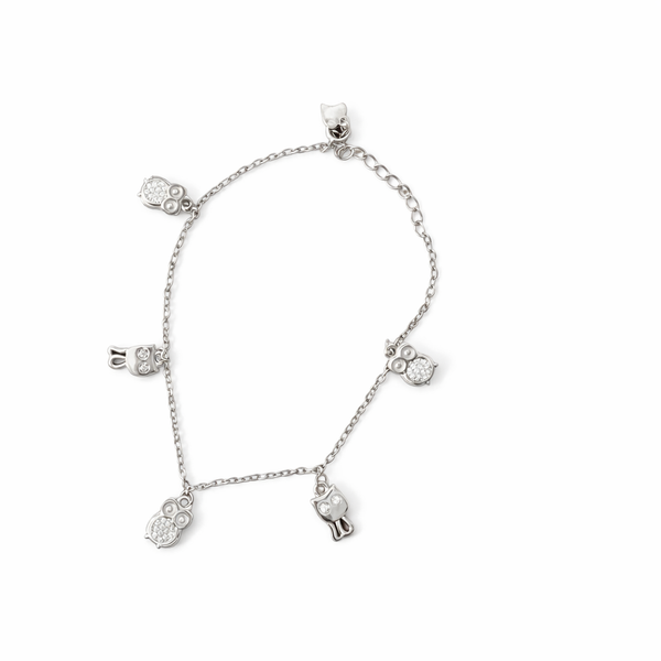 Playful Charm Story 925 sterling silver Bracelet