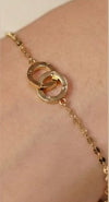 Interlocking Circle Bracelet
