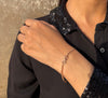 Infinity dual chain bracelet