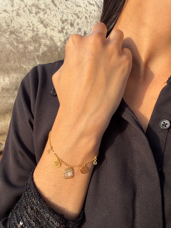 Celeste charm bracelet