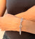 Anchor Charm 925 Silver Bracelet