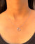 Accent Circle 925 Silver Necklace