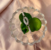 Intertwined Oval Spark 925 Silver Bracelet