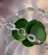 Oval link 925 Silver Bracelet