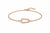 Hexa charm bracelet