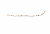 Evil eye link bracelet