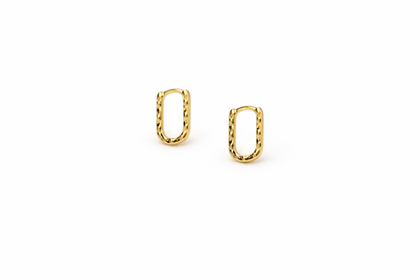 Mini oval hoops