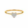 Signature heart ring