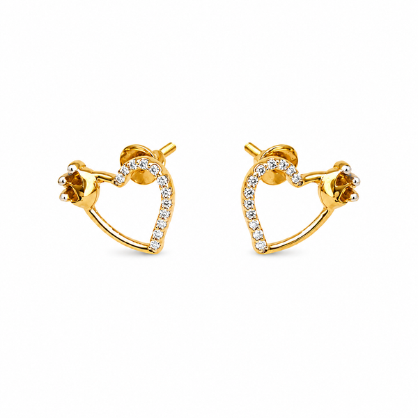 Open Heart Studs