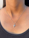 Elara Twist 925 Sterling Silver Necklace