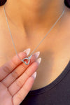 Framed in your Heart 925 Silver Necklace