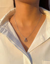 Love loop necklace (925 sterling silver)