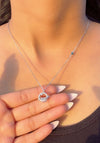 Orbit of Love 925 Sterling Silver Necklace