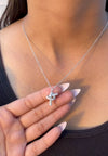 Elara Twist 925 Sterling Silver Necklace