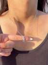 Little love bot 925 sterling silver necklace