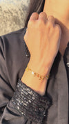 Starlit charm bracelet