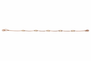 Single chain pearl bracelet